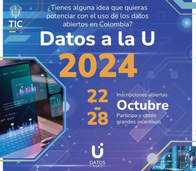 la convocatoria Datos a la U