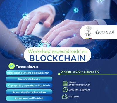 Workshop Especializado en tecnología Blockchain