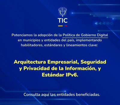 Más de 100 alcaldías avanzan en la Transformación Digital con apoyo del Ministerio TIC