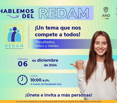 Conoce los resultados y metas del REDAM 2024