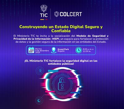 Pieza gráfica de Construyendo un Estado Digital Seguro y Confiable
